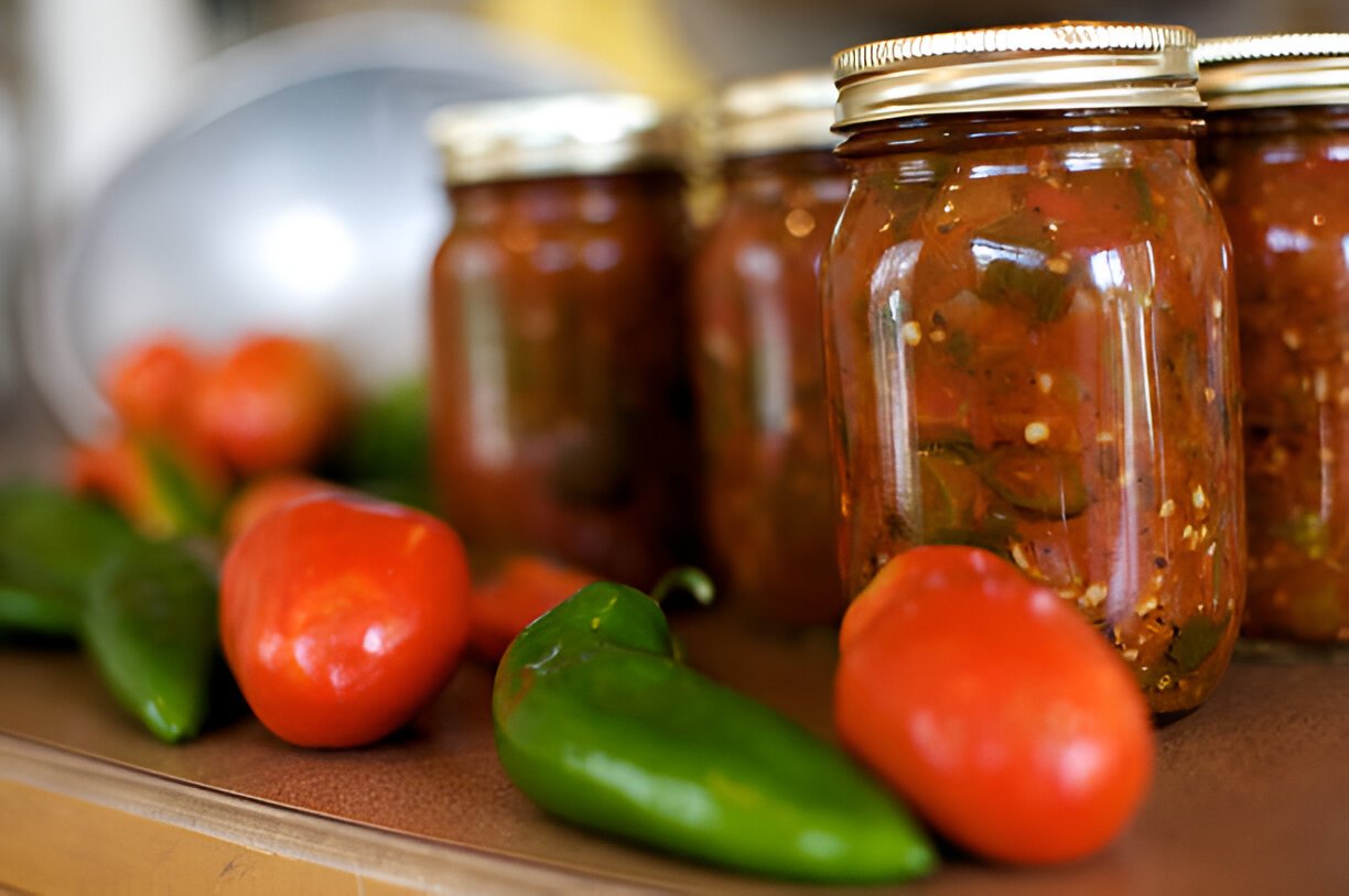 canned spicy mexican salsa