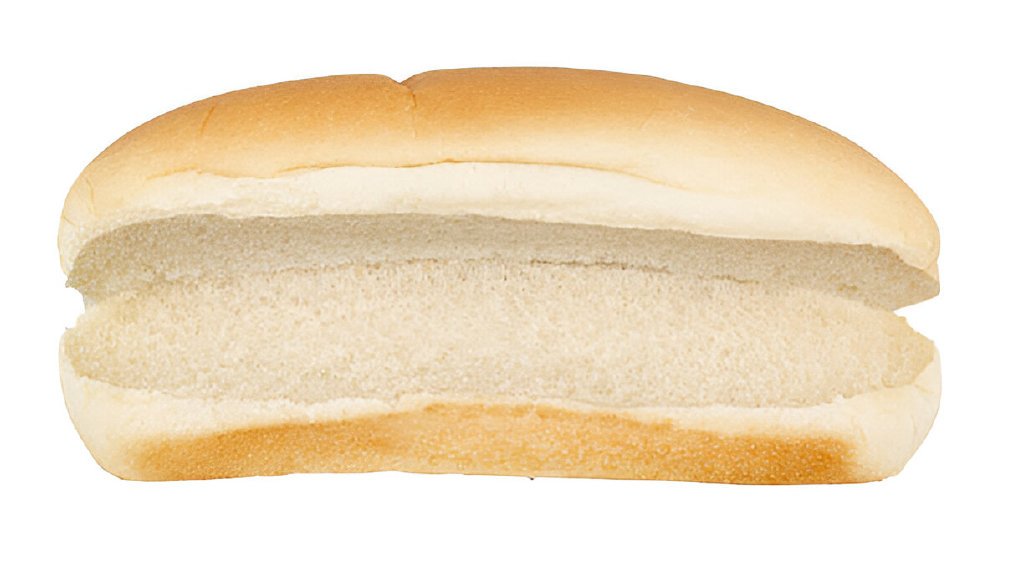 empty hot dog bun