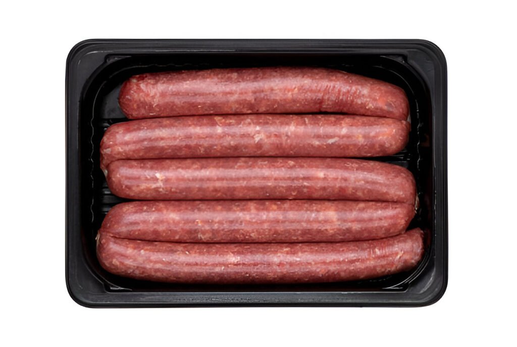 raw sausages