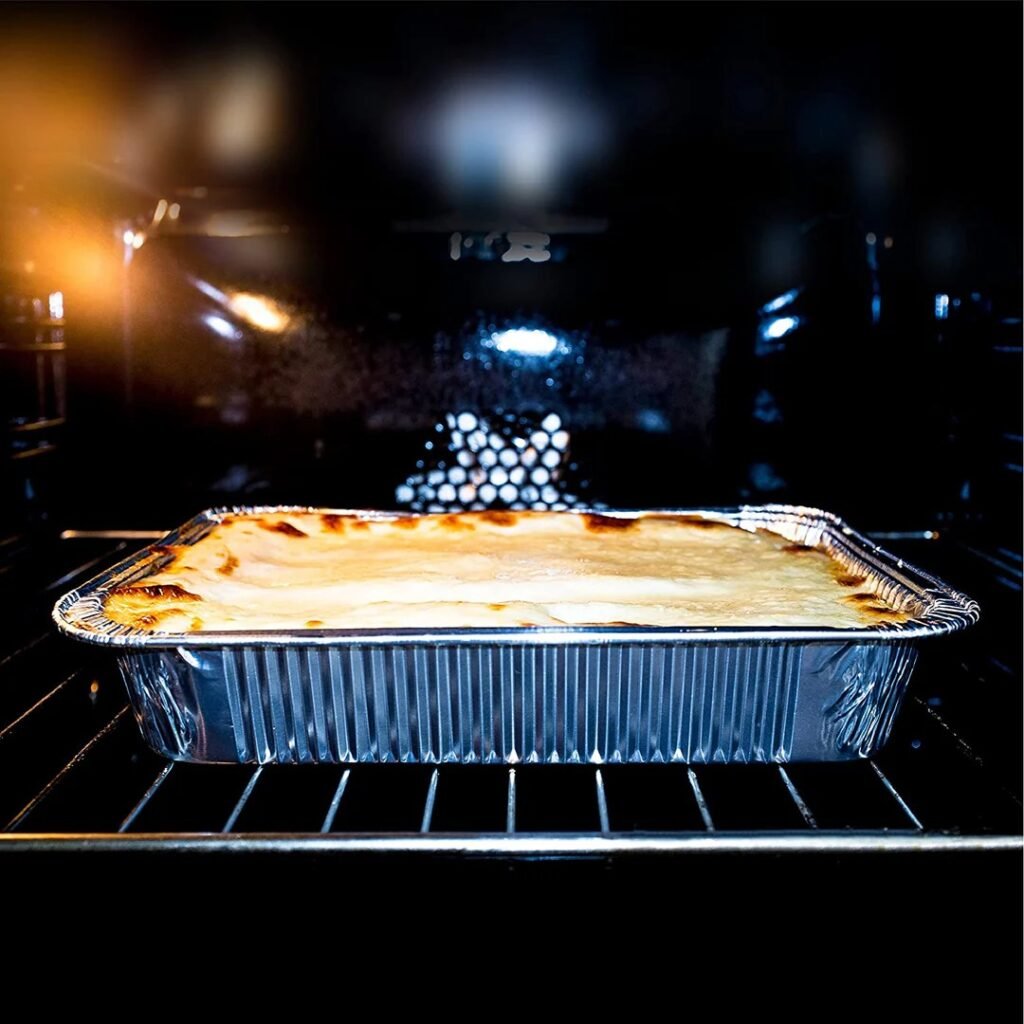 Aluminum Pans Aluminum Foil in Oven