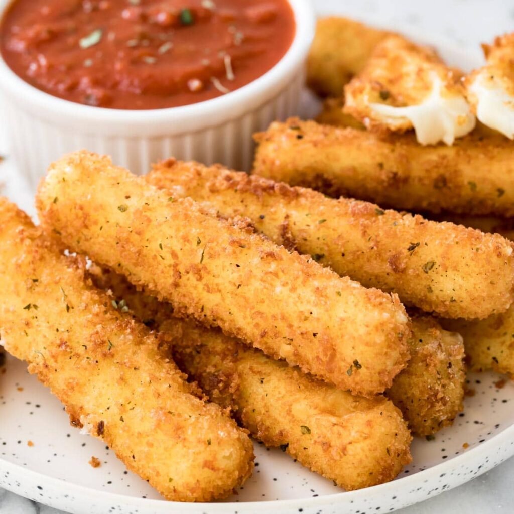Homemade Mozzarella Cheese Sticks