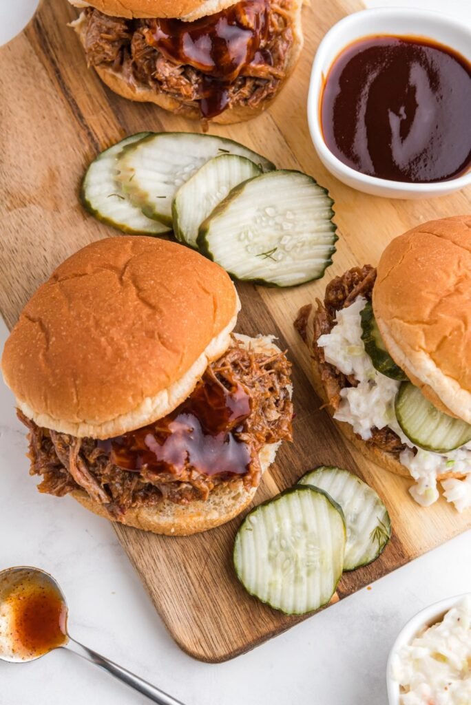 Pulled Pork Burger Cook