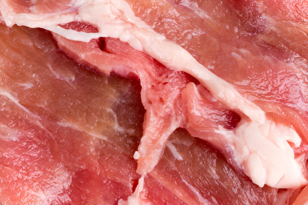 pork fresh texture background ham