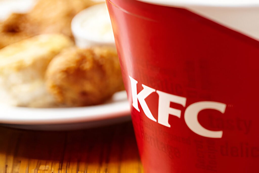 kfc chicken eat