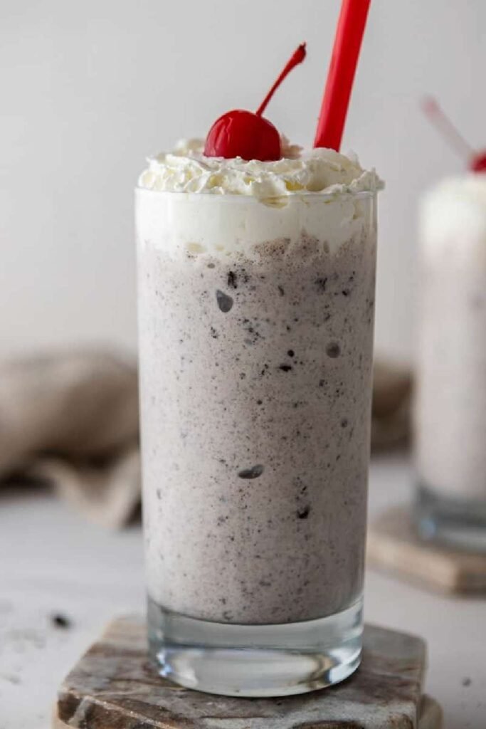 Chick fil a Cookies And Cream Milkshake