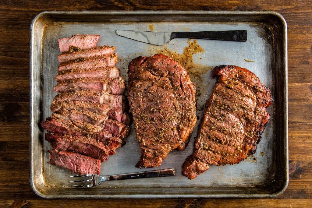 Grilled Ribeye steaks