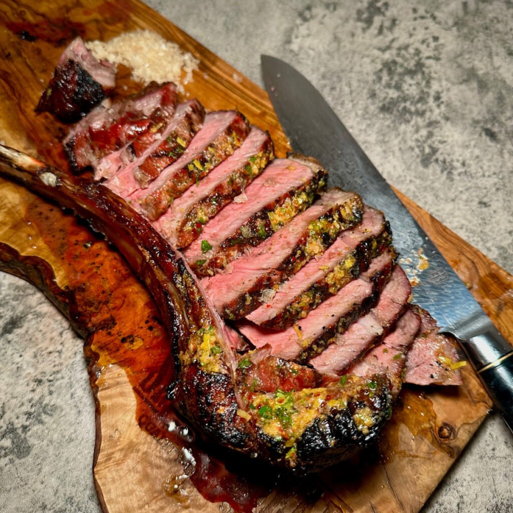 Tomahawk Steak with Cowboy-Butter