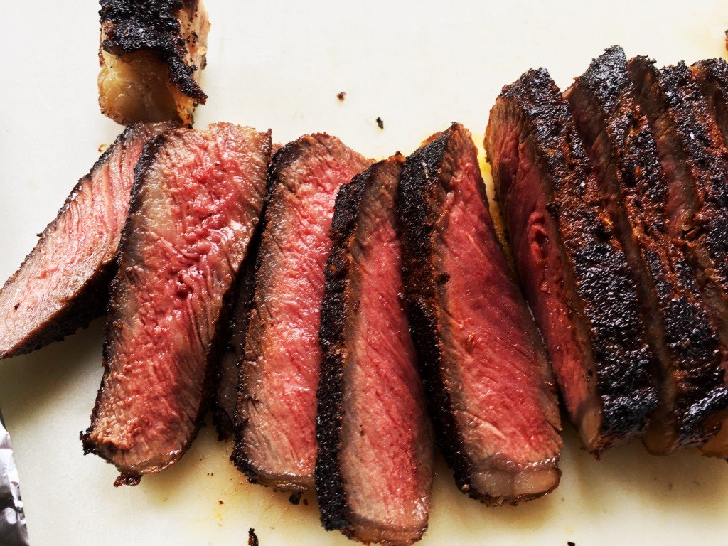 Coffee Rubbed New York Strip Steak