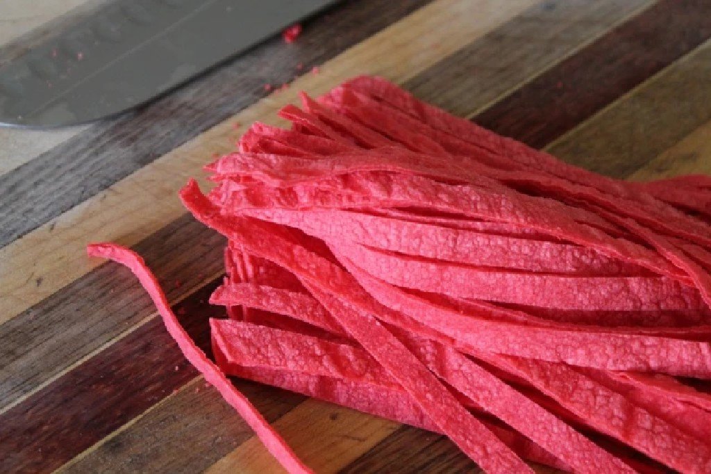 Crispy Red Tortilla Strips
