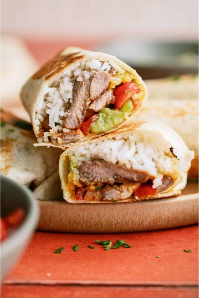 Crispy Steak Burritos