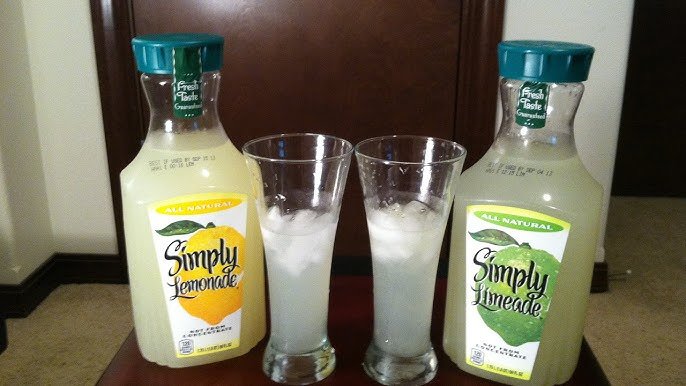 Simply Lemonade VS Simply Limeade