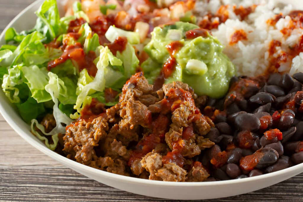 vegan chorizo bowl